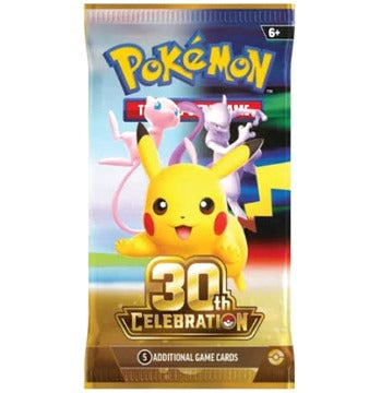 Pokémon TCG 30th Celebration Booster Pack - Random Pack Artwork