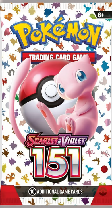 Pokémon TCG x1 Scarlet & Violet 151 Booster Pack - Random Pack Artwork