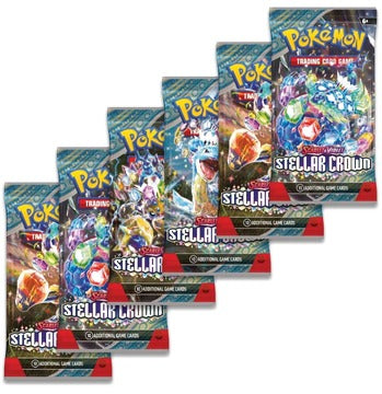 Pokémon TCG x5 RANDOM Booster Packs From Various Scarlet & Violet or Mega Evolution Era Sets