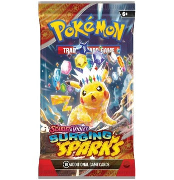 Pokémon TCG x1 Scarlet & Violet Surging Sparks Booster Pack - Random Pack Artwork
