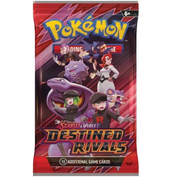 Pokémon TCG x1 Scarlet & Violet Destined Rivals Booster Pack - Random Pack Artwork