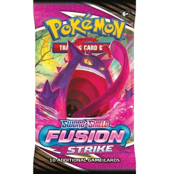 Pokémon TCG x1 Sword & Shield Fusion Strike Booster Pack - Random Pack Artwork