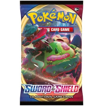 Pokémon TCG x1 Sword & Shield Base Set Booster Pack - Random Pack Artwork
