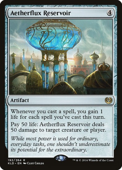 Aetherflux Reservoir - Rare - Kaladesh