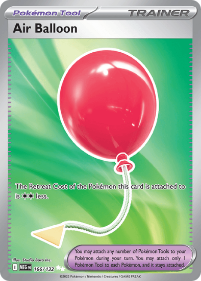 Air Balloon 166/132 - Full Art Ultra Rare - Mega Evolution: Base Set