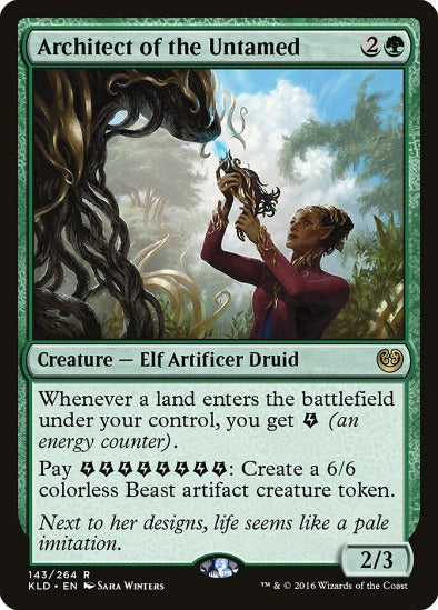 Architect of the Untamed - Rare - Kaladesh