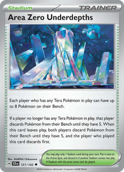 Area Zero Underdepths 131/142 - Uncommon - Scarlet & Violet Stellar Crown