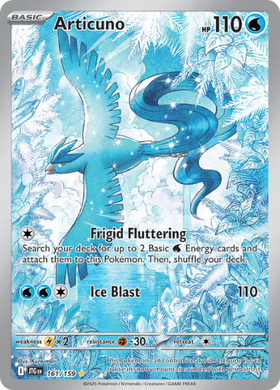 Articuno 161/159 - Illustration Rare - Scarlet & Violet Journey Together