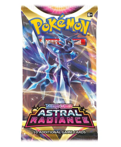Pokémon TCG x1 Sword & Shield Astral Radiance Booster Pack - Random Pack Artwork
