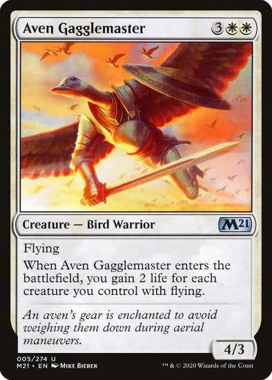 Aven Gagglemaster - Uncommon - Core Set 2021