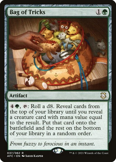 Bag of Tricks - Rare - Forgotten Realms Commander