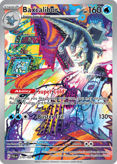 Baxcalibur 210/193 - Illustration Rare - Scarlet & Violet Paldea Evolved