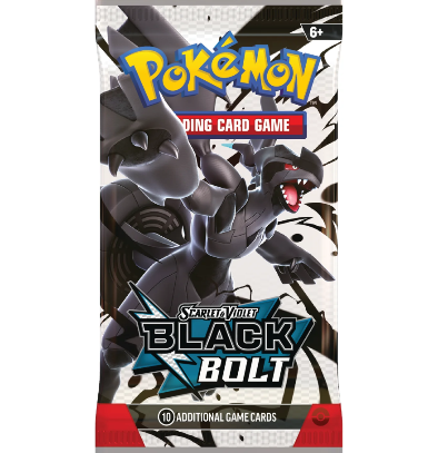 Pokémon TCG x1 Scarlet & Violet Black Bolt Booster Pack - Random Pack Artwork