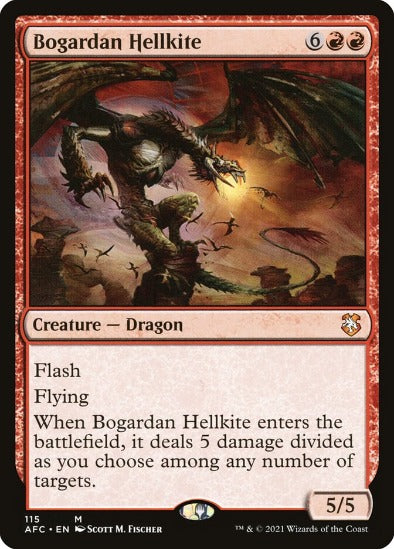 Bogardan Hellkite - Mythic Rare - Forgotten Realms Commander