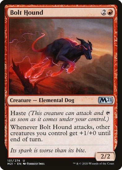 Bolt Hound - Uncommon - Core Set 2021