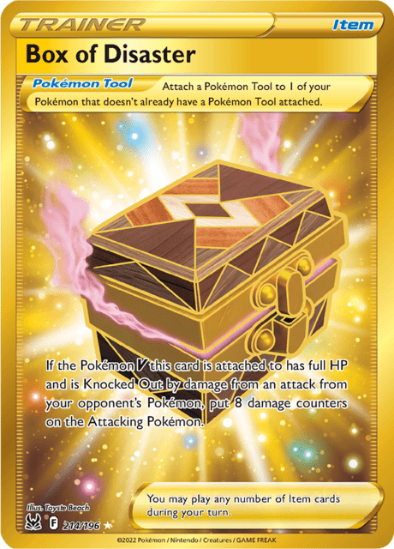 Box of Disaster 214/196 - Gold Secret Rare - Lost Origin