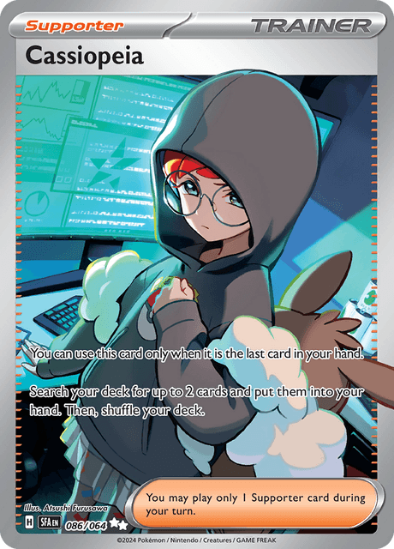 Cassiopeia 086/064 - Full Art Ultra Rare - Shrouded Fable