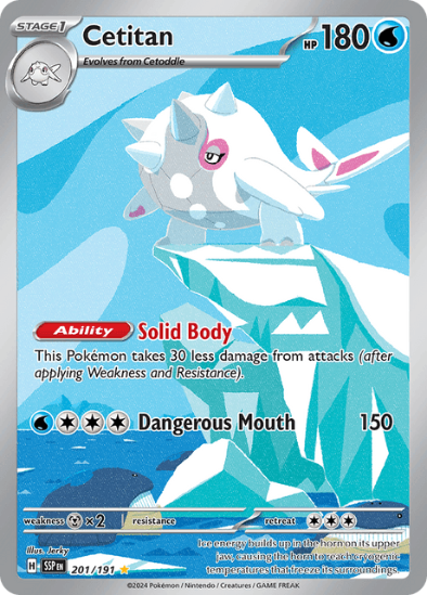 Cetitan 201/191 - Illustration Rare - Scarlet & Violet Surging Sparks