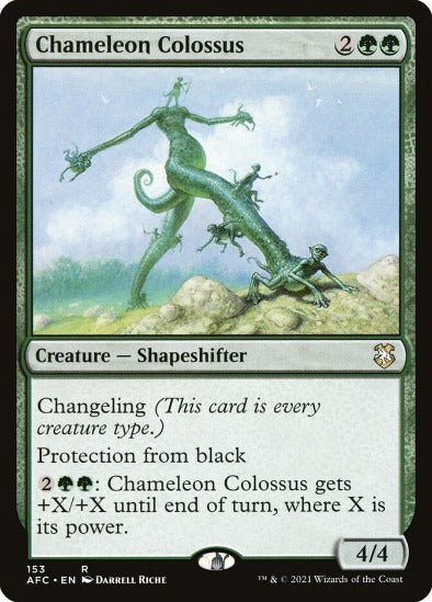 Chameleon Colossus - Rare - Forgotten Realms Commander