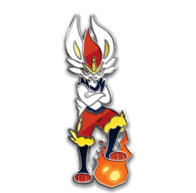 Cinderace Official Collectible Pin - Crown Zenith Pin Collection