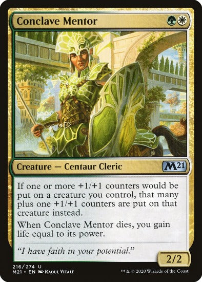 Conclave Mentor - Uncommon - Core Set 2021