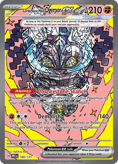 Pokémon trading card featuring a colorful character with text and graphics