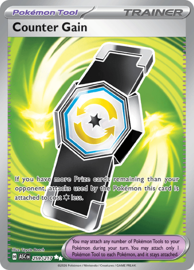 Counter Gain 259/217 - Full Art Ultra Rare - Mega Evolution: Ascended Heroes