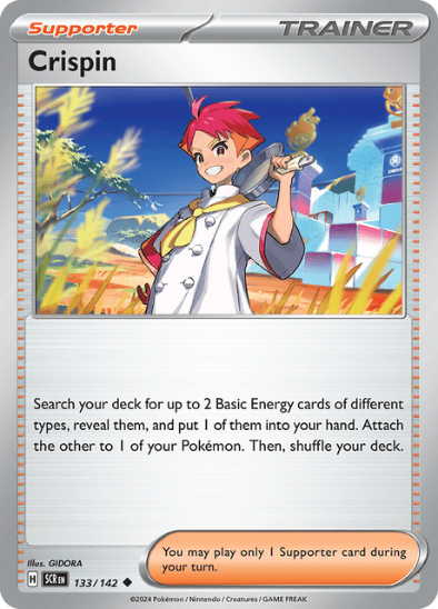 Crispin 133/142 - Uncommon - Scarlet & Violet Stellar Crown
