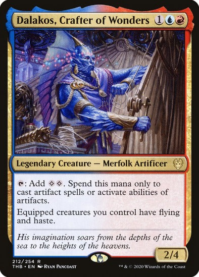 Dalakos, Crafter of Wonders - Rare - Theros Beyond Death