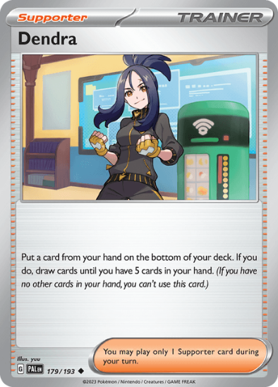 Dendra 179/193 - Uncommon - Scarlet & Violet Paldea Evolved