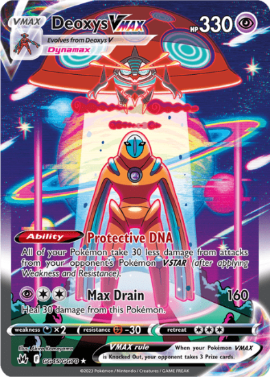 Deoxys VMAX GG45/GG70 - Gallery Ultra Rare - Crown Zenith