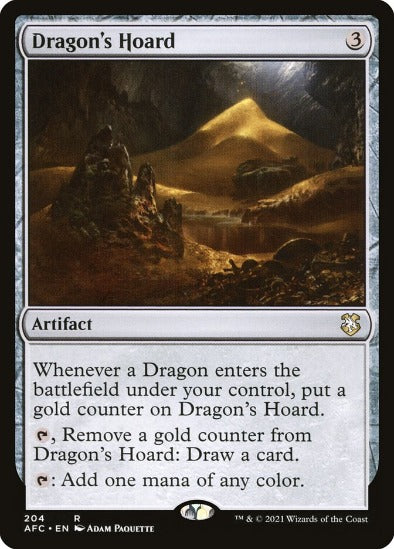 Dragon's Hoard - Rare - Forgotten Realms Commander