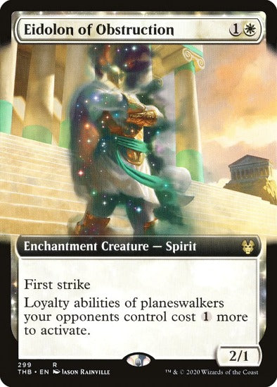 Eidolon of Obstruction - Extended Art Rare - Theros Beyond Death