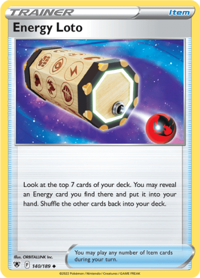 Energy Loto 140/189   - Uncommon - Astral Radiance