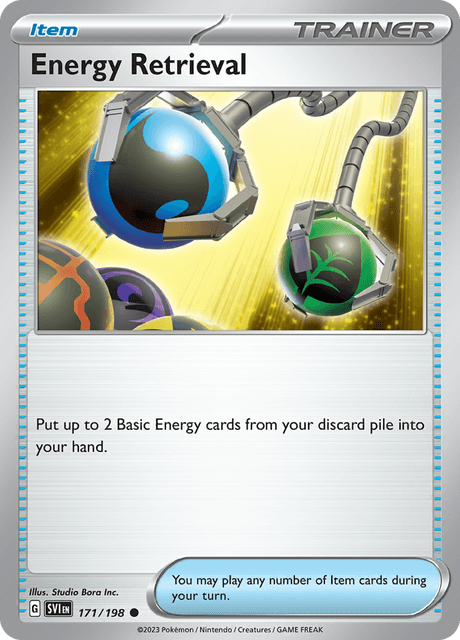 Energy Retrieval 171/198 - Common - Scarlet & Violet Base Set