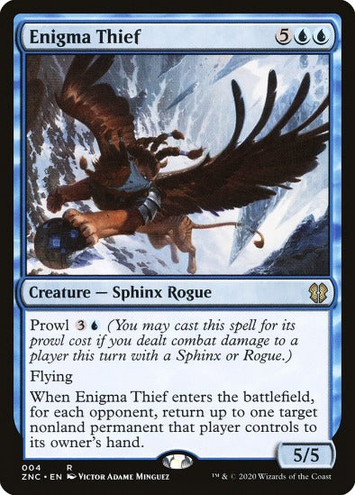 Enigma Thief - Rare - Zendikar Rising Commander