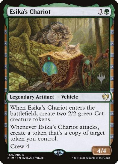 Esika's Chariot - Foil Promo Stamp Rare - Kaldheim