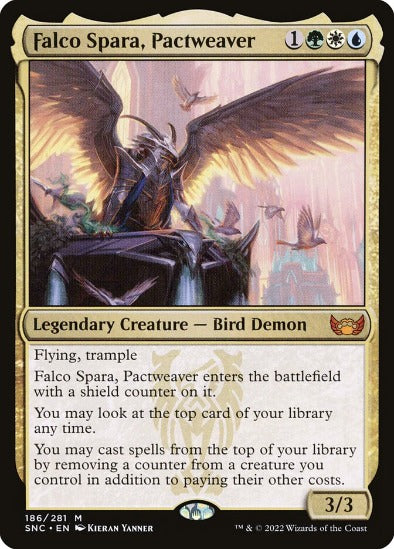 Falco Spara, Pactweaver - Mythic Rare - Streets of New Capenna