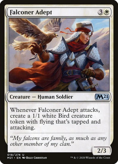 Falconer Adept - Uncommon - Core Set 2021