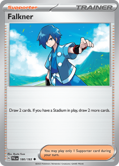 Falkner 180/193 - Uncommon - Scarlet & Violet Paldea Evolved