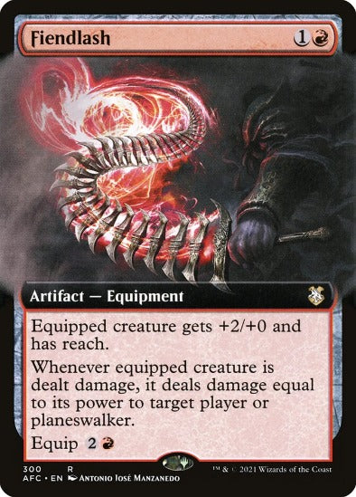 Fiendlash - Extended Art Rare - Forgotten Realms Commander