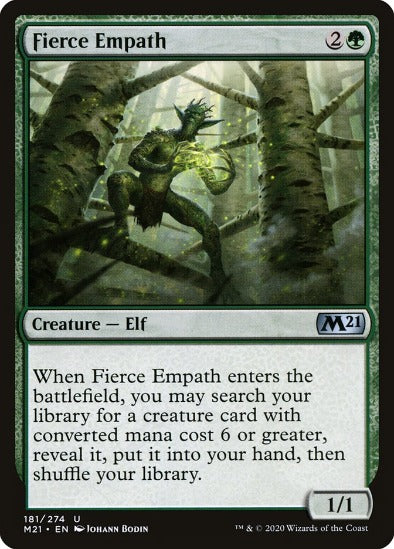 Fierce Empath - Uncommon - Core Set 2021