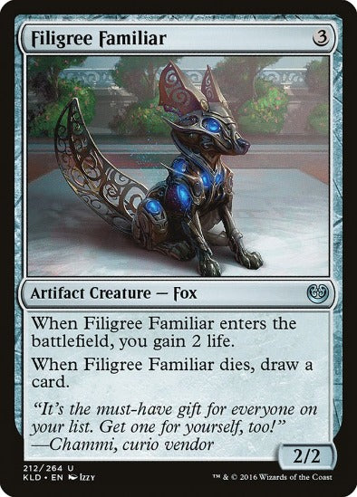 Filigree Familiar - Uncommon - Kaladesh