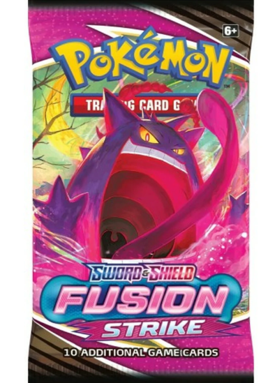 Pokémon TCG x1 Sword & Shield Fusion Strike Booster Pack - Random Pack Artwork