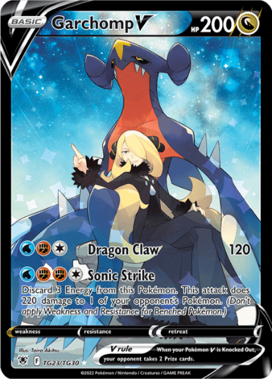 Garchomp V TG23/TG30 - Trainer Gallery Ultra Rare - Astral Radiance