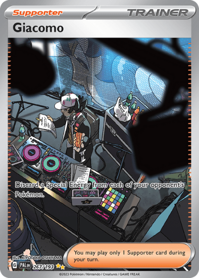 Giacomo 267/193 - Special Art Rare - Scarlet & Violet Paldea Evolved