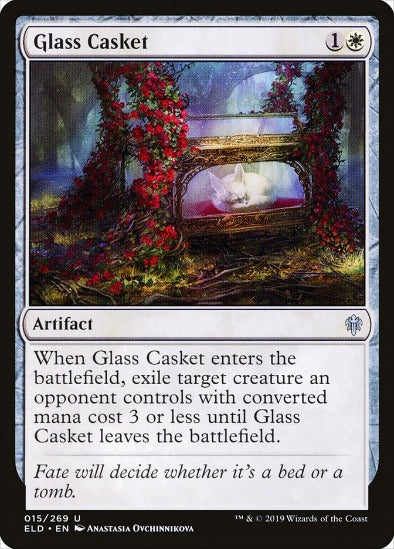Glass Casket - Uncommon - Throne of Eldraine