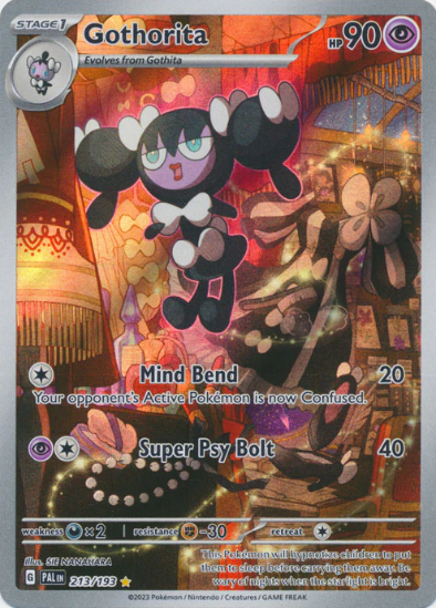 Gothorita 213/193 - Illustration Rare - Scarlet & Violet Paldea Evolved