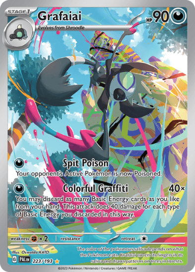 Grafaiai 223/193 - Illustration Rare - Scarlet & Violet Paldea Evolved