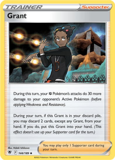 Grant 144/189 - Uncommon - Sword & Shield Astral Radiance